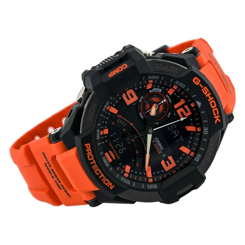 Casio G-Shock Unisex G-Aviation Twin Men’s Watch- GA-1000-4A